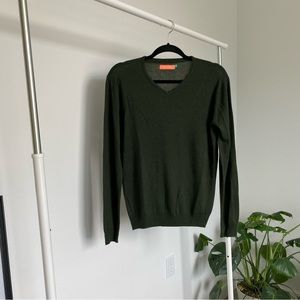 🫒 ROUTINE Dark Green Sweater